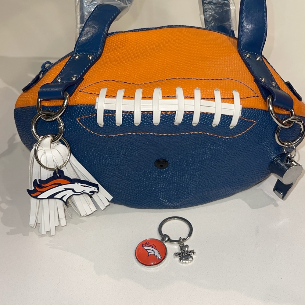 Denver Broncos football purse